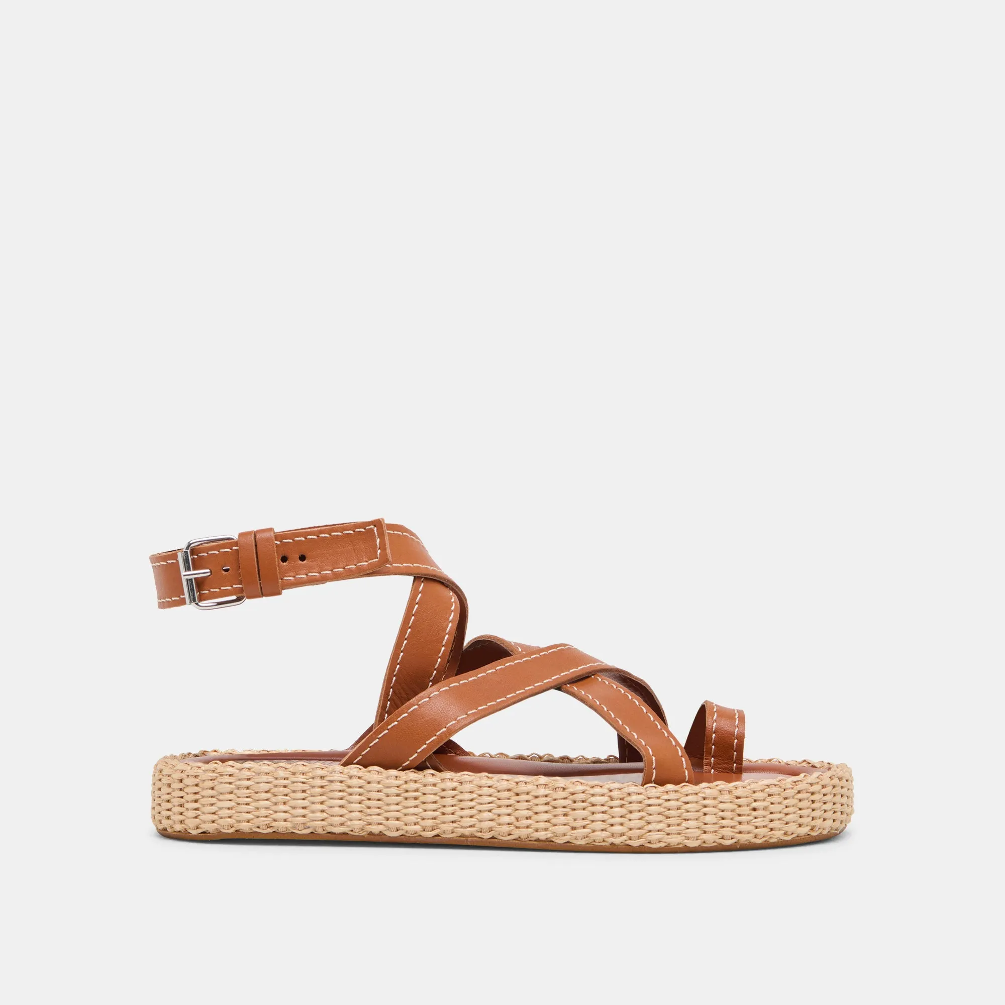 ROXIE SANDALETTEN BRAUNES LEDER