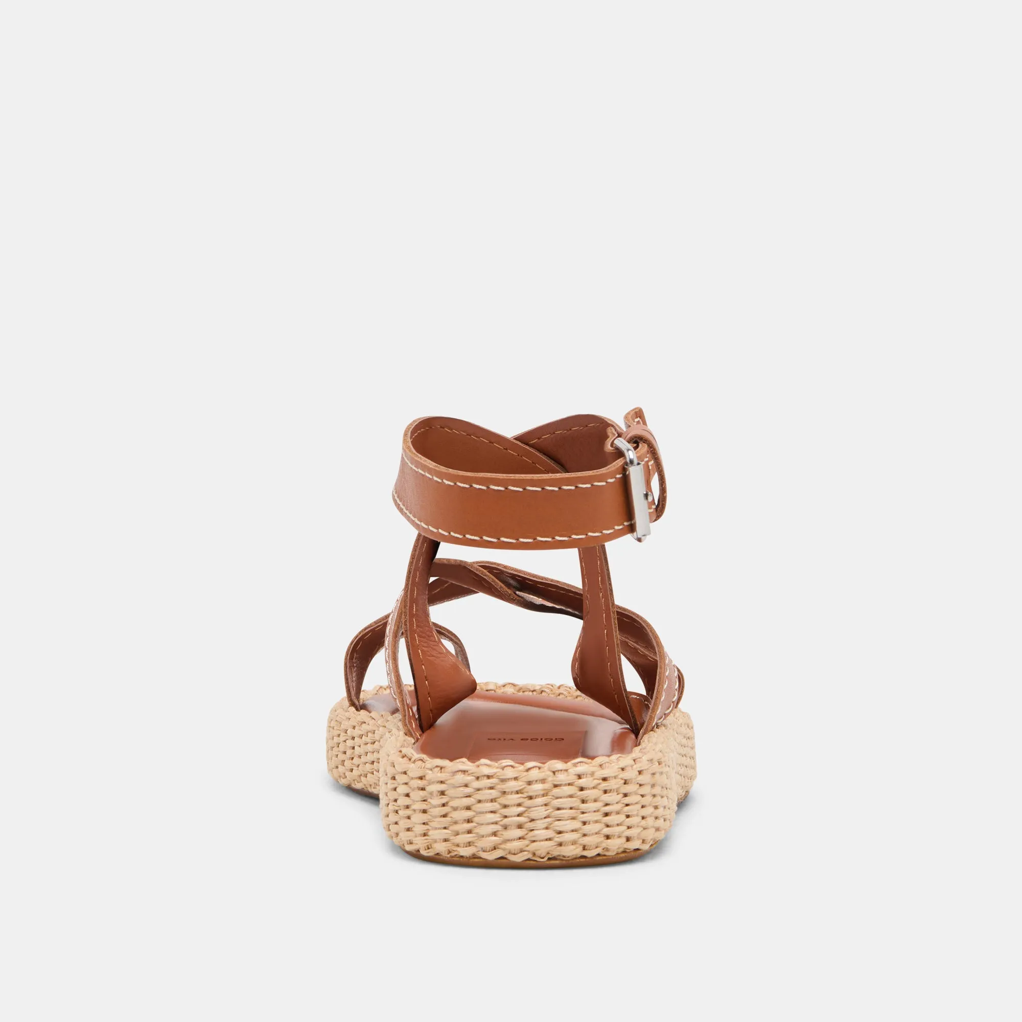 ROXIE SANDALETTEN BRAUNES LEDER