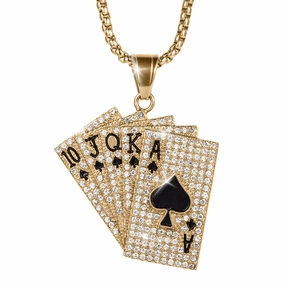 Royal Flush Pendant 