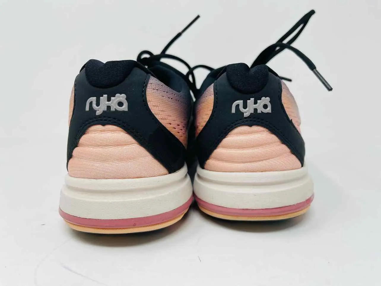 Ryka Größe 8 Bk/Pk/Wh Schnürsenkel Mesh-Schuhe Sneaker