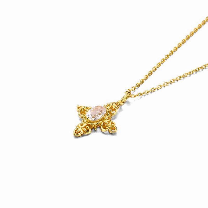 S925 Silver Gilded Pendant Retro European Style  Wind