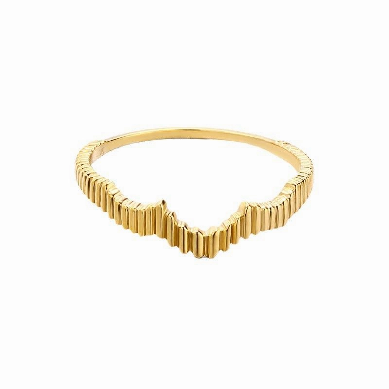 S925 Silver Ring Irregular Ring