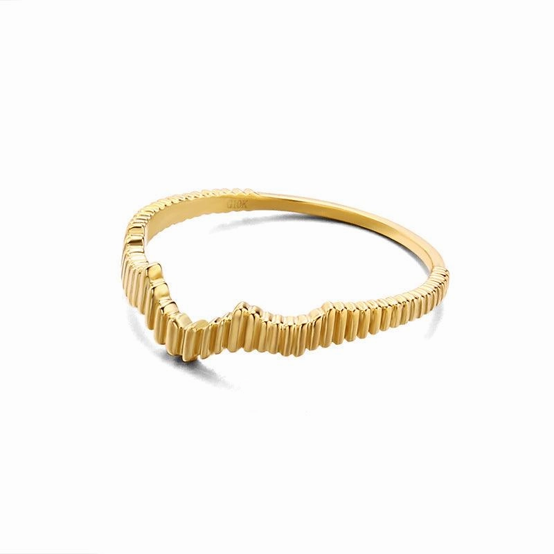 S925 Silver Ring Irregular Ring