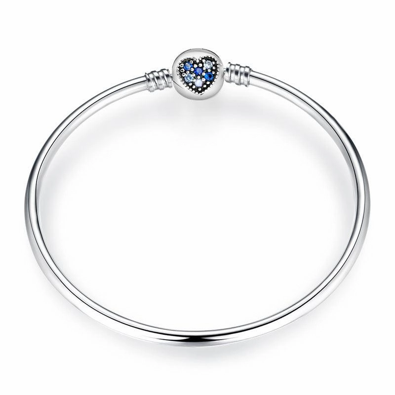 S925 Sterling Silver 4.5mm Bead Simple Basic Bracelet