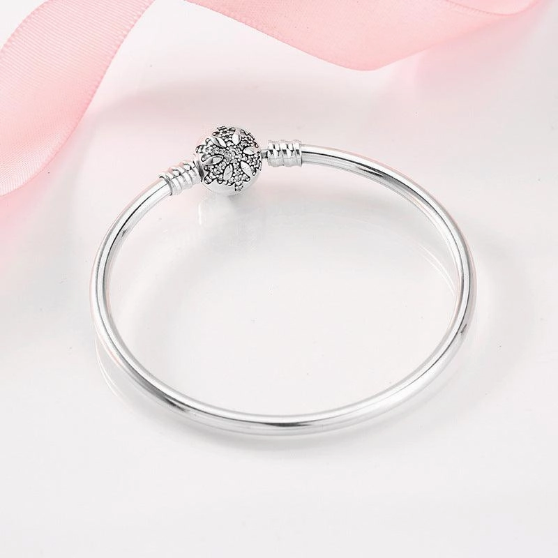 S925 Sterling Silver 4.5mm Bead Simple Basic Bracelet