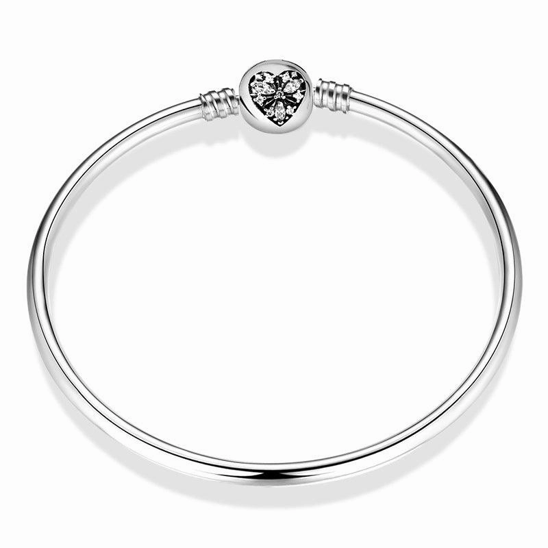 S925 Sterling Silver 4.5mm Bead Simple Basic Bracelet