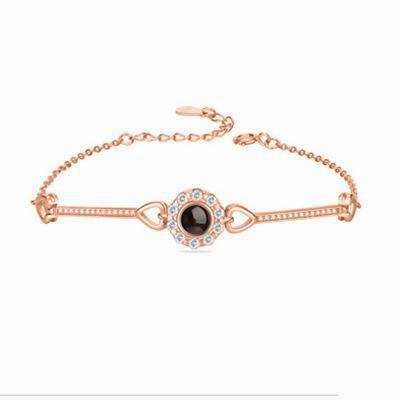 S925 Sterling Silver Angel's Eye Bracelet