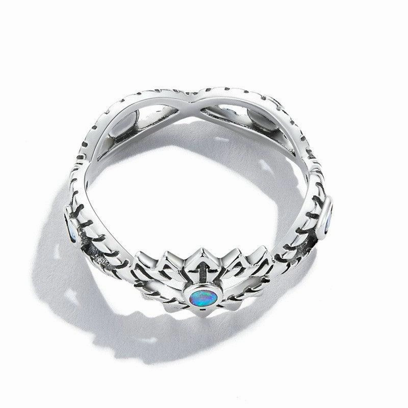 S925 Sterling Silver Devil's Eye Ring