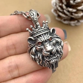 S925 Sterling Silver Fashion Dominant Men's Pendant 