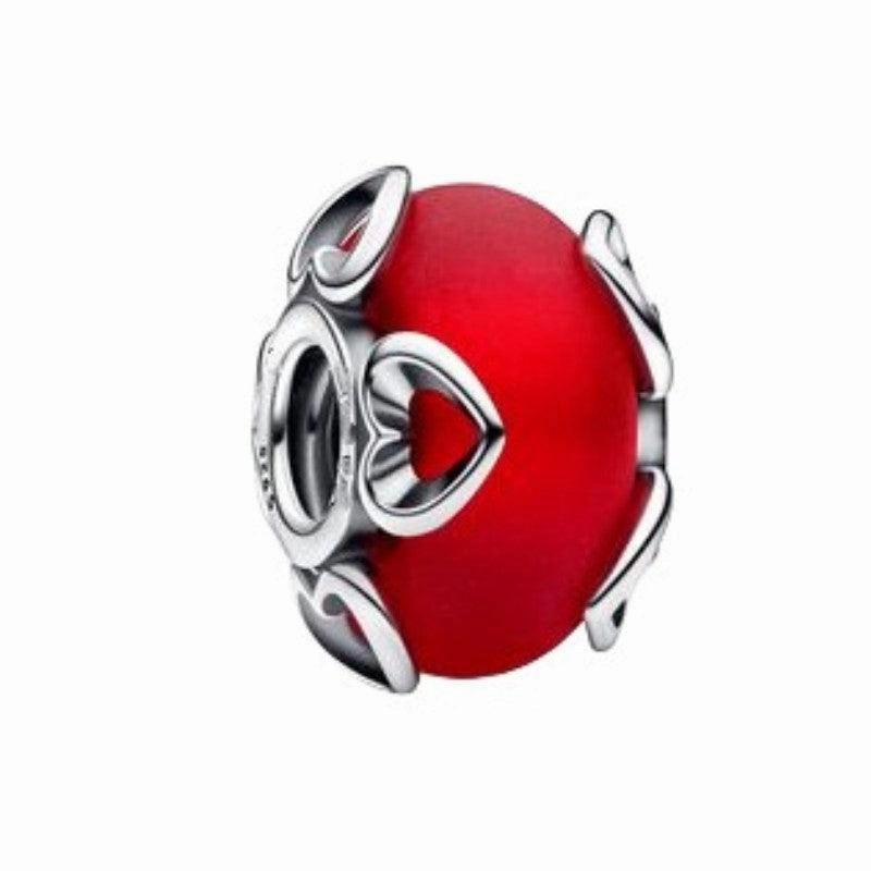 S925 Sterling Silver Pan Family Love Lock Strawberry String
