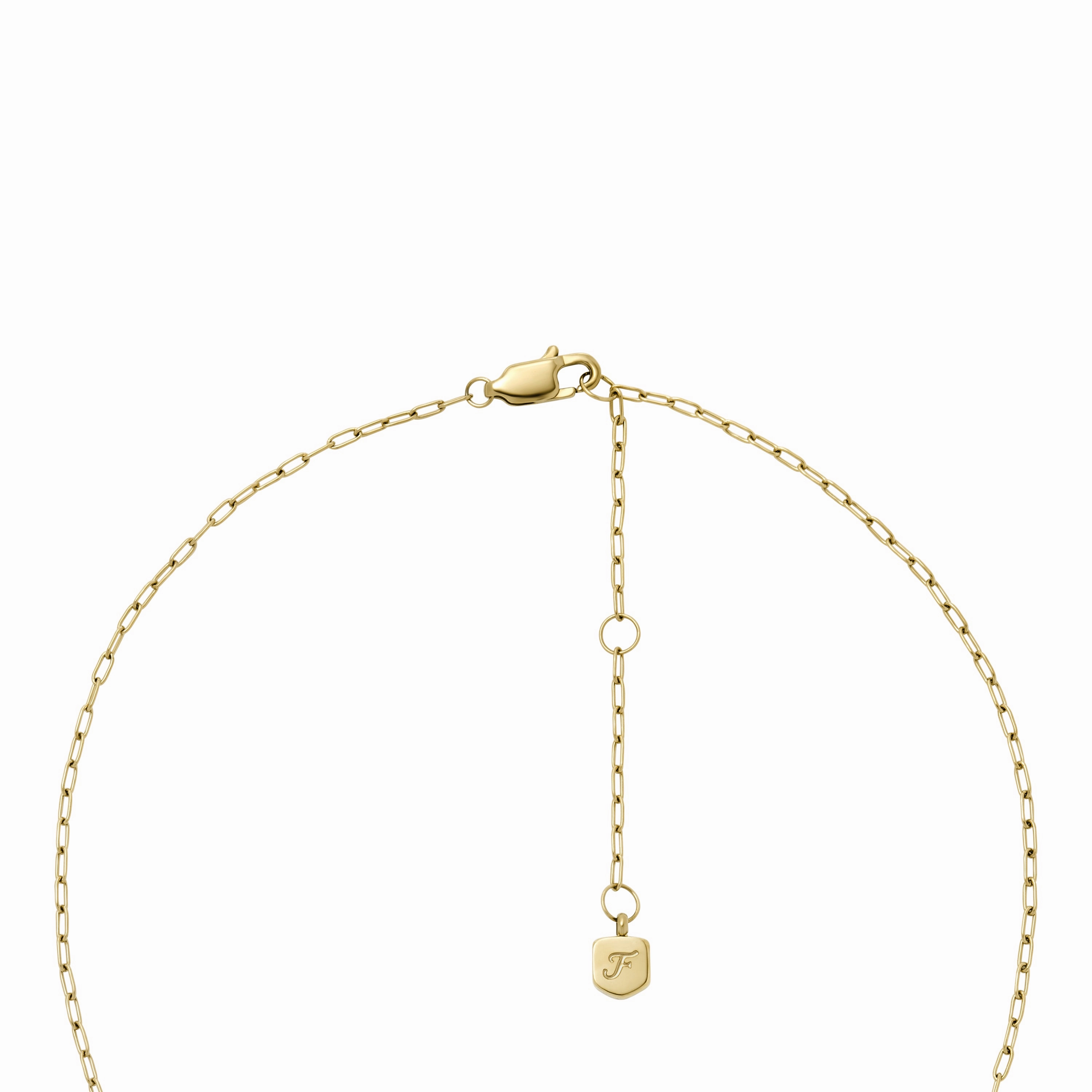 Sadie All My Love Gold-Tone Stainless Steel Heart Pendant Necklace