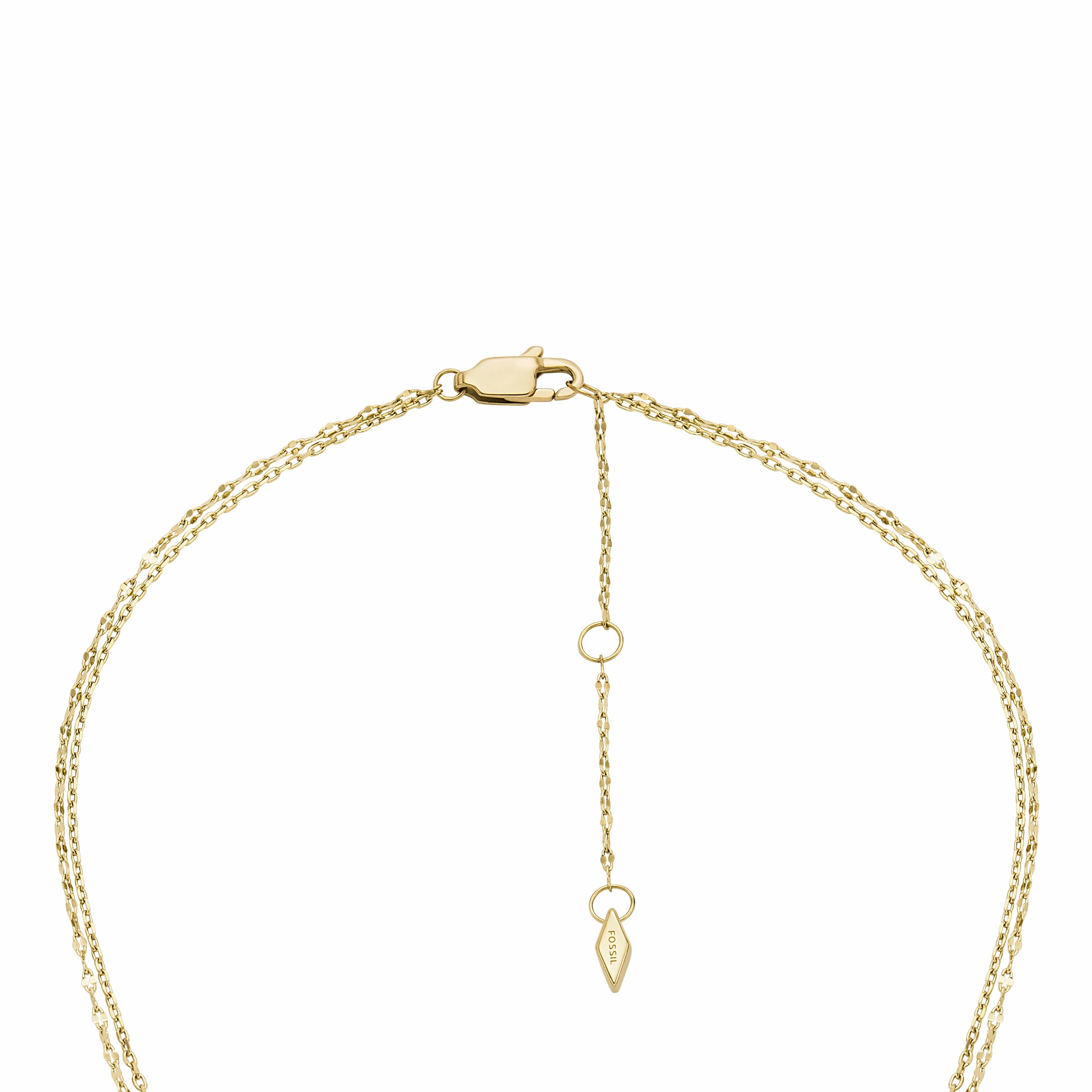Sadie Tokens Of Affection Two-Tone Stainless Steel Chain Necklace