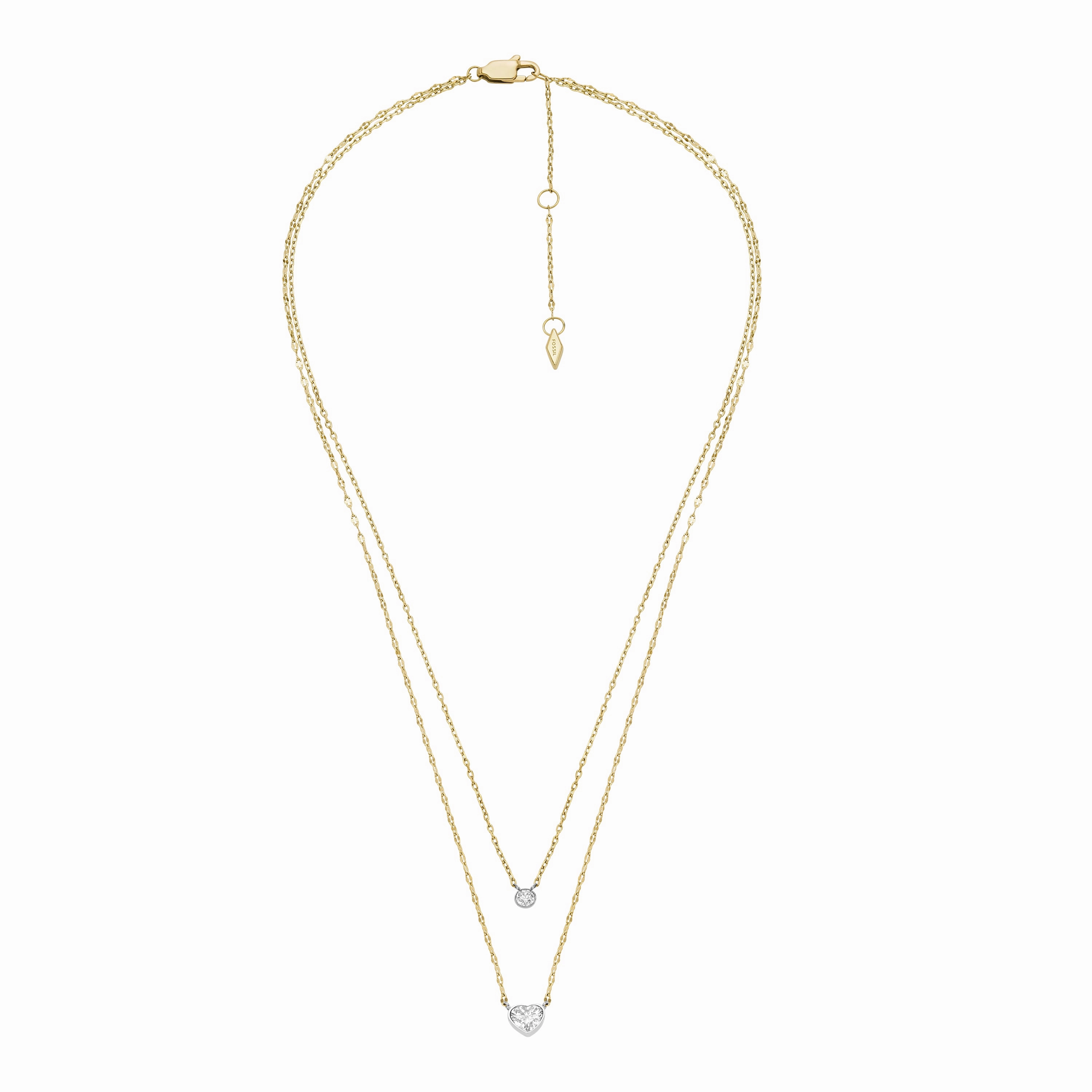 Sadie Tokens Of Affection Two-Tone Stainless Steel Chain Necklace