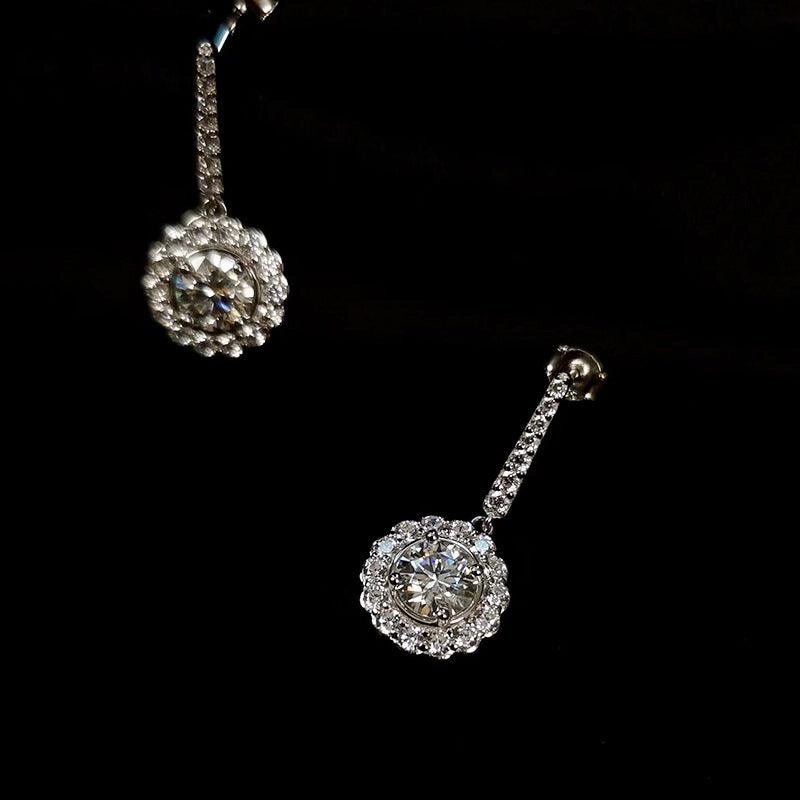 Saint Clara Fashion Flower Earrings