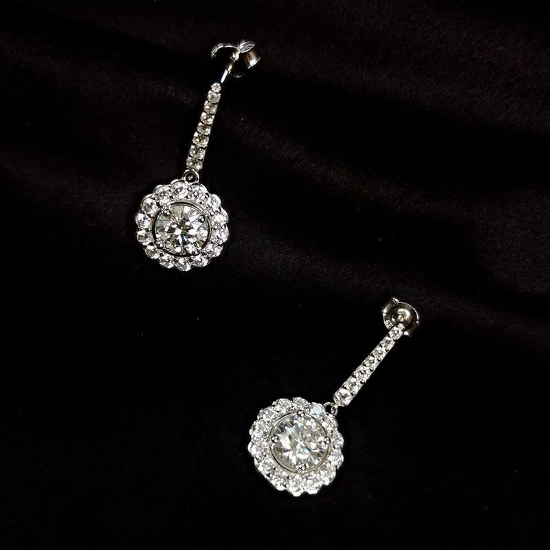 Saint Clara Fashion Flower Earrings