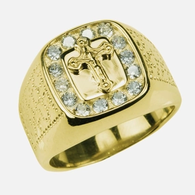 Saint Men's Ring 