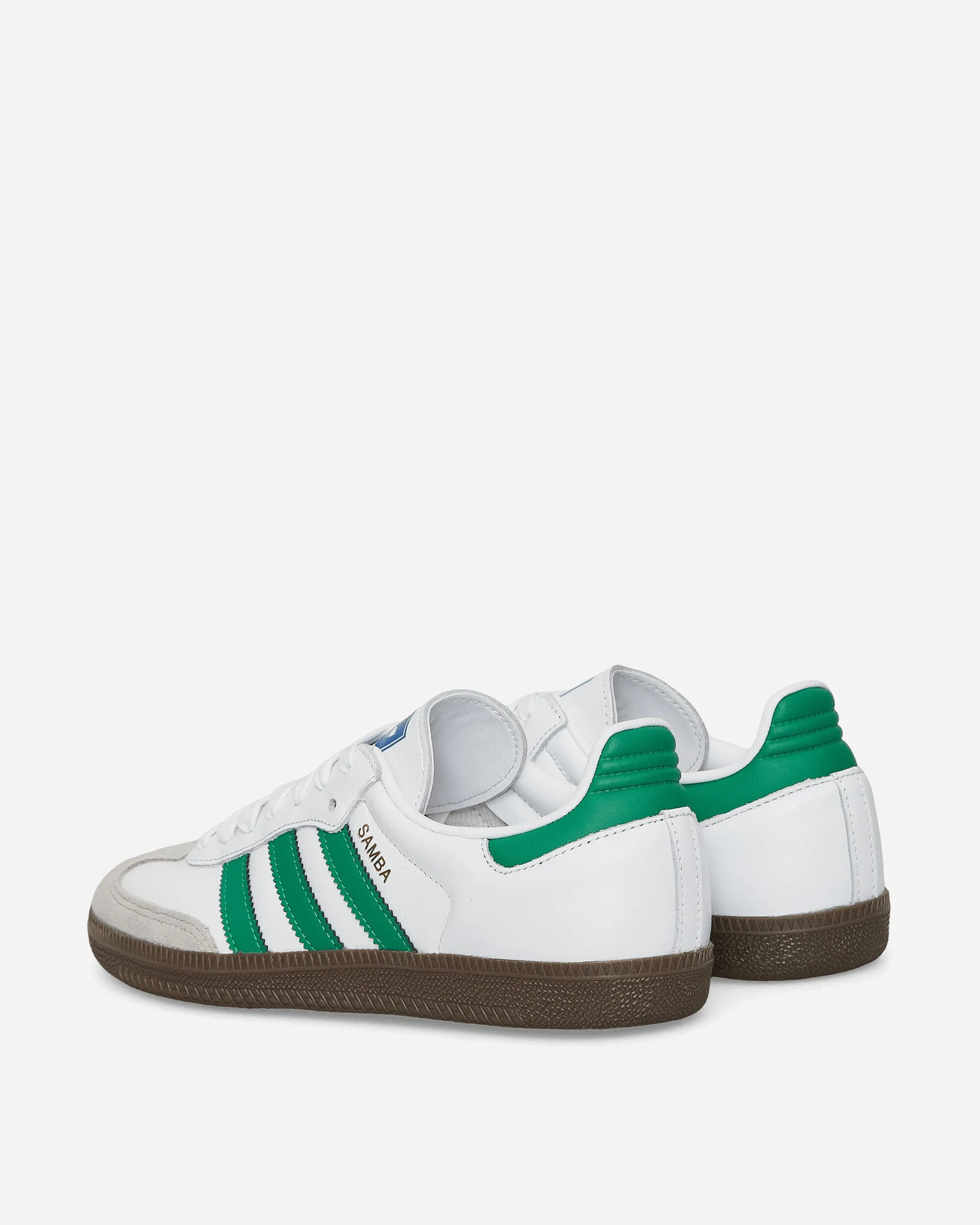 Samba OG Sneakers Wolkenweiß / Grün