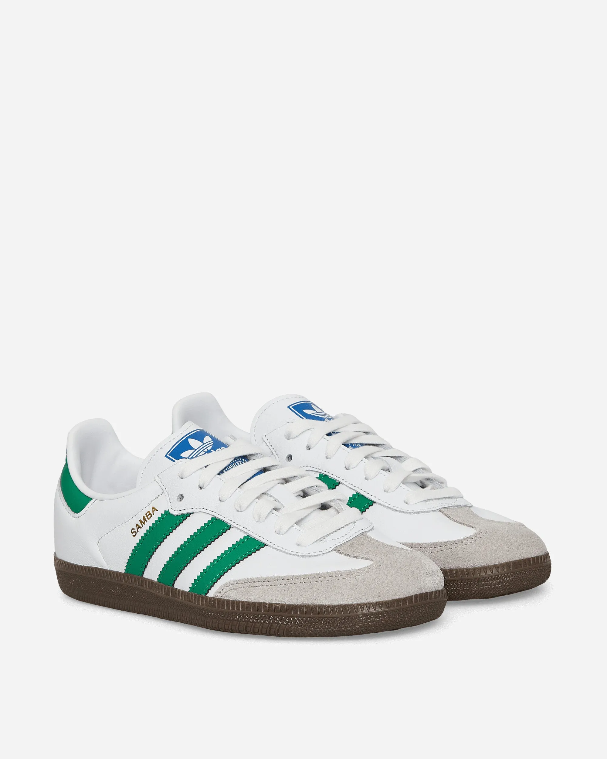 Samba OG Sneakers Wolkenweiß / Grün