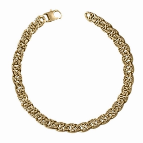 Samson Gold Steel Necklace 