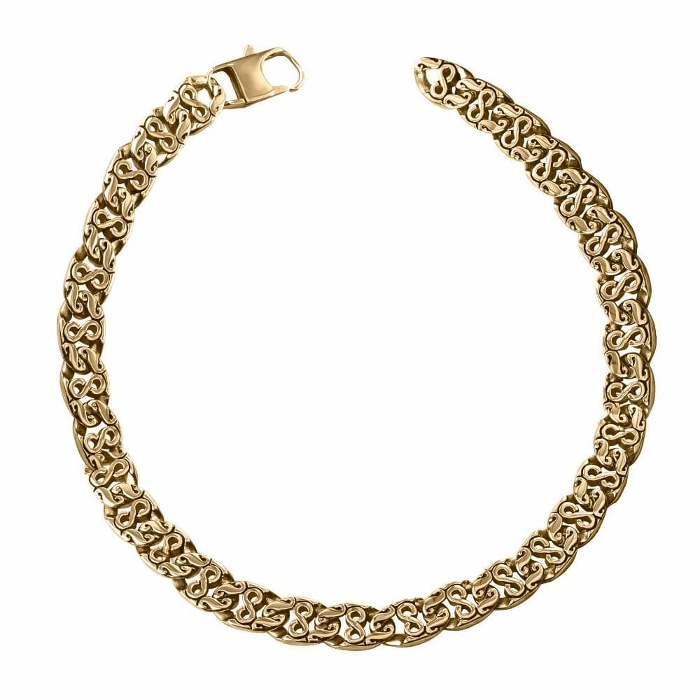 Samson Gold Steel Necklace 