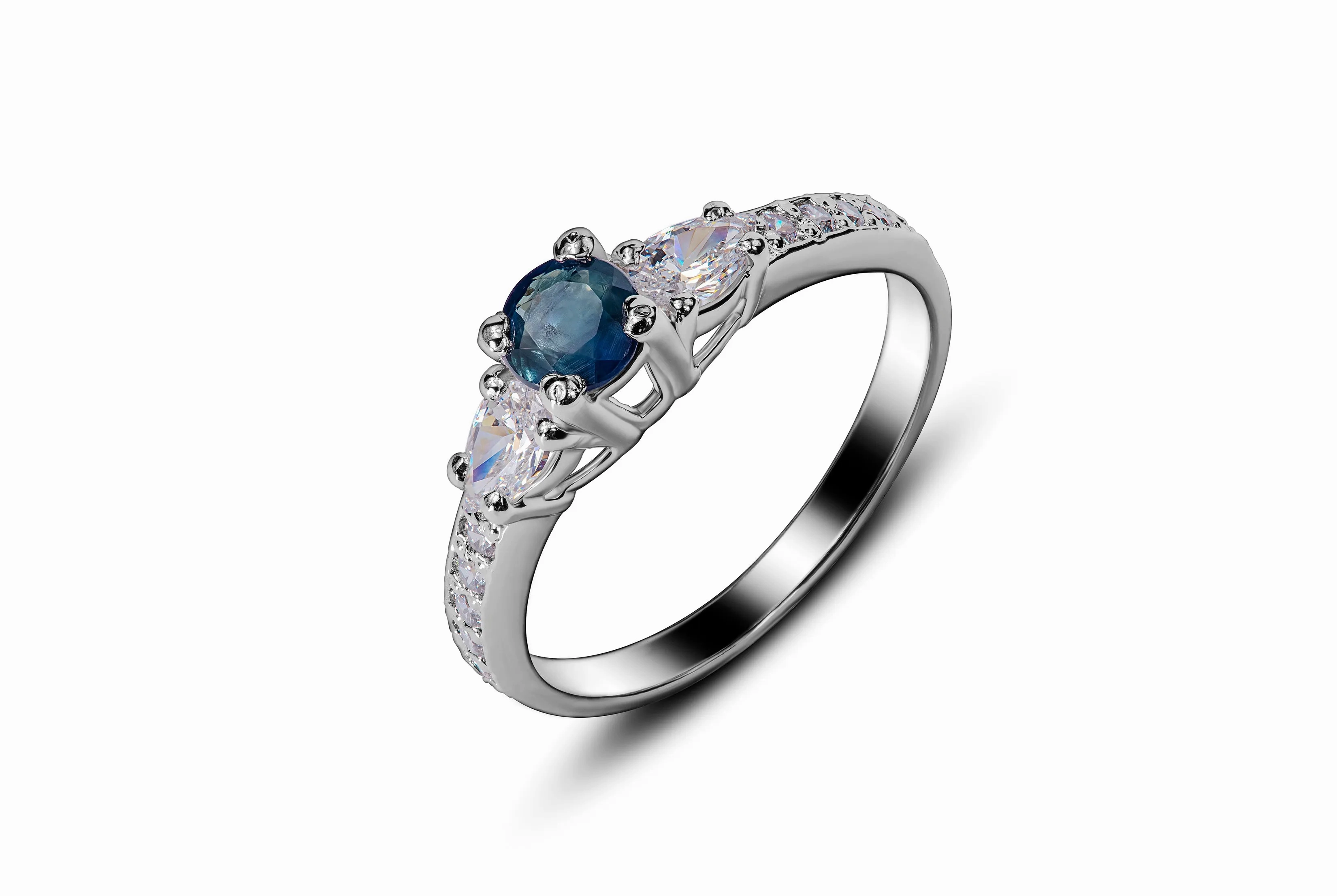 SAPPHIRE OCEAN RING