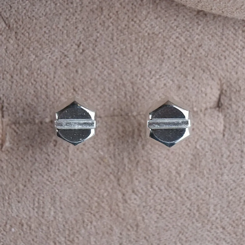 Screw Stud Earrings