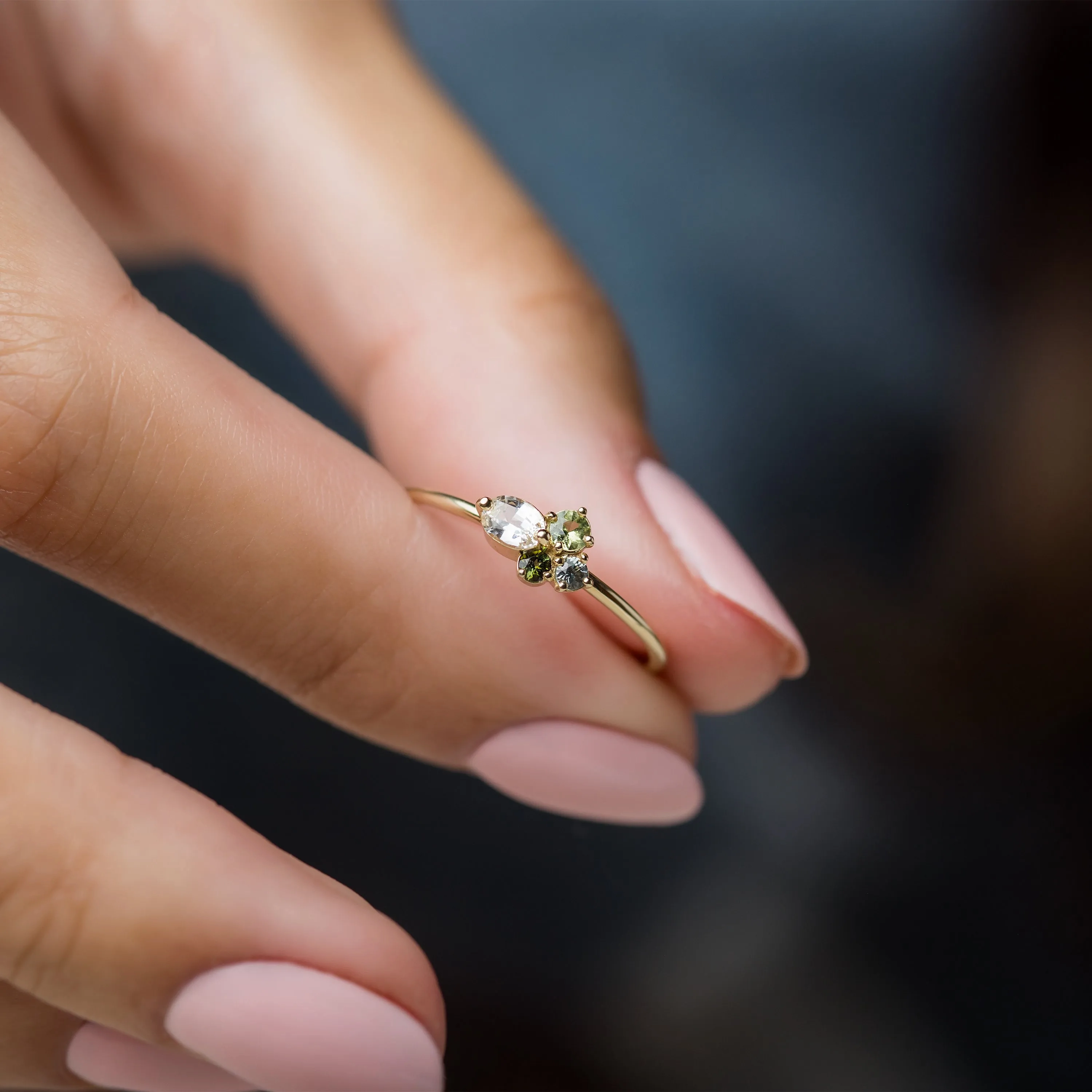 Seafloor Mini Cluster Ring