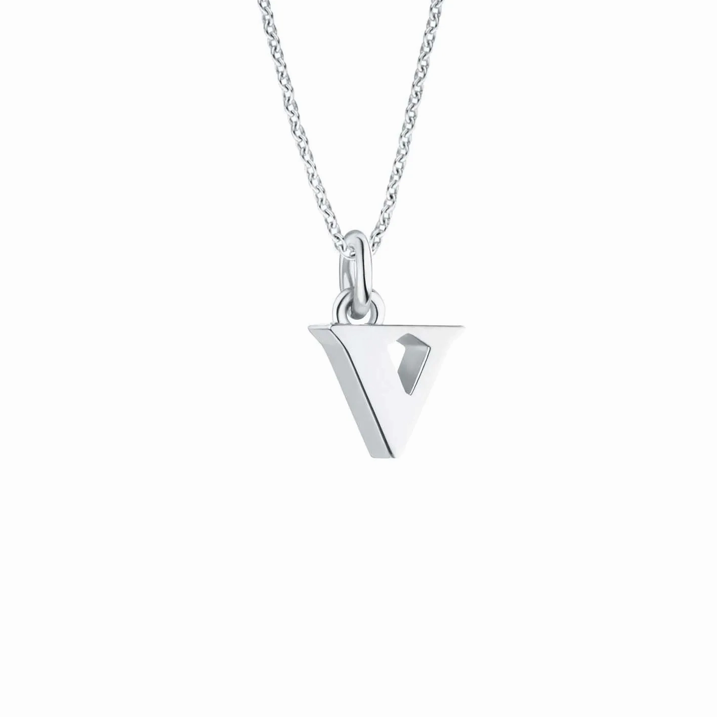 Seed v Silver Necklace