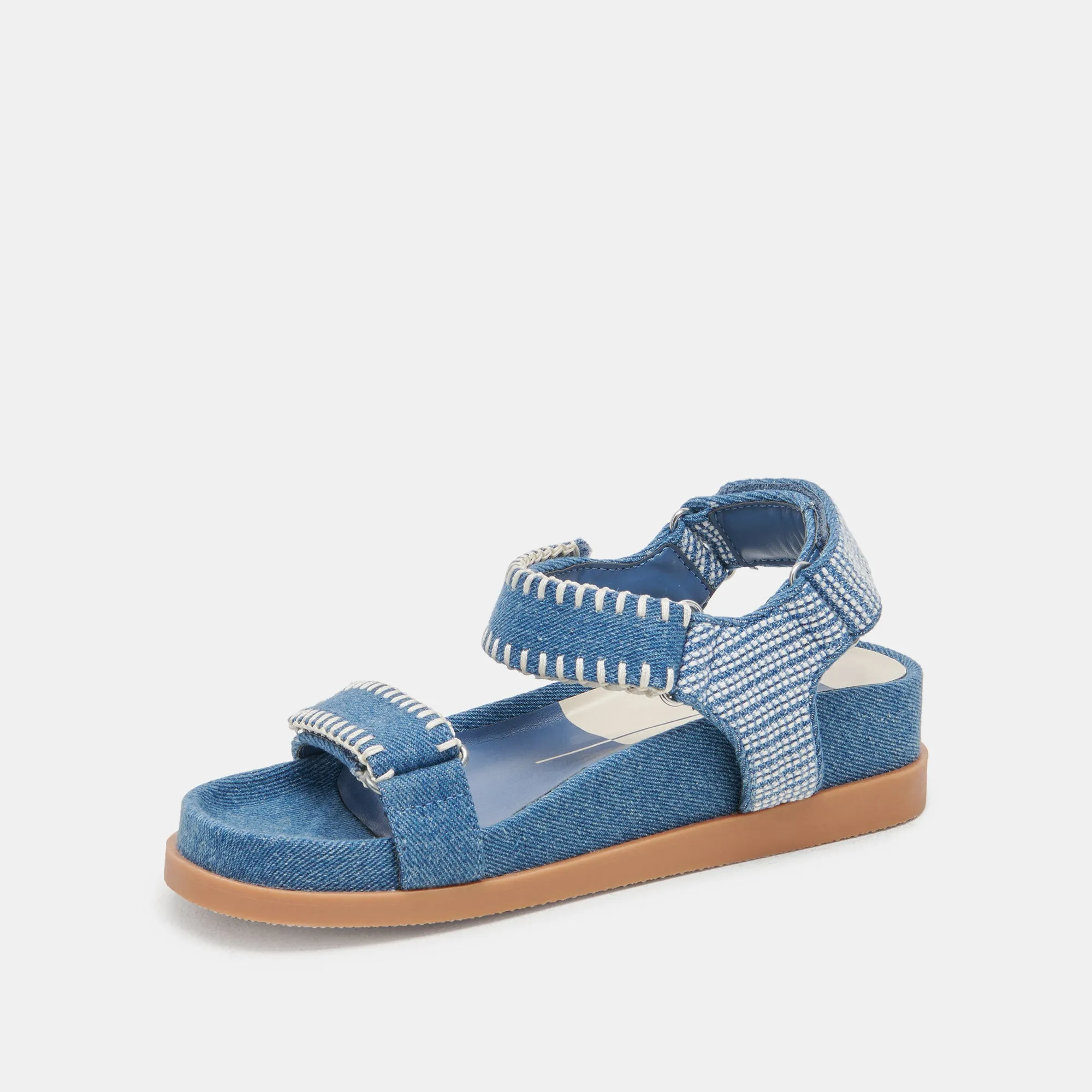 SEÑORA SANDALETTEN BLAU MULTI DENIM