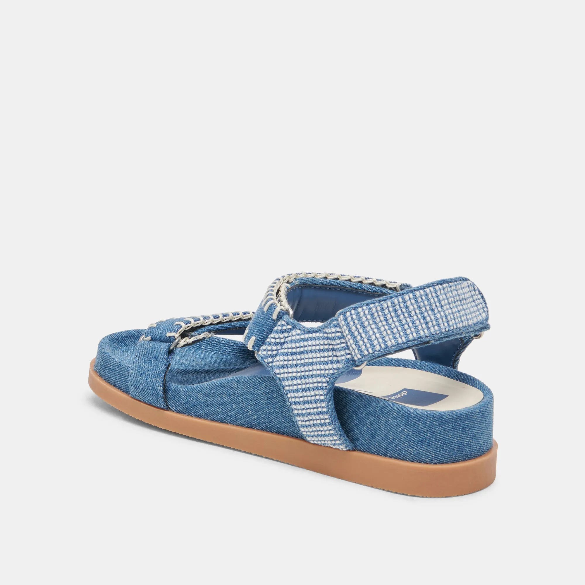 SEÑORA SANDALETTEN BLAU MULTI DENIM