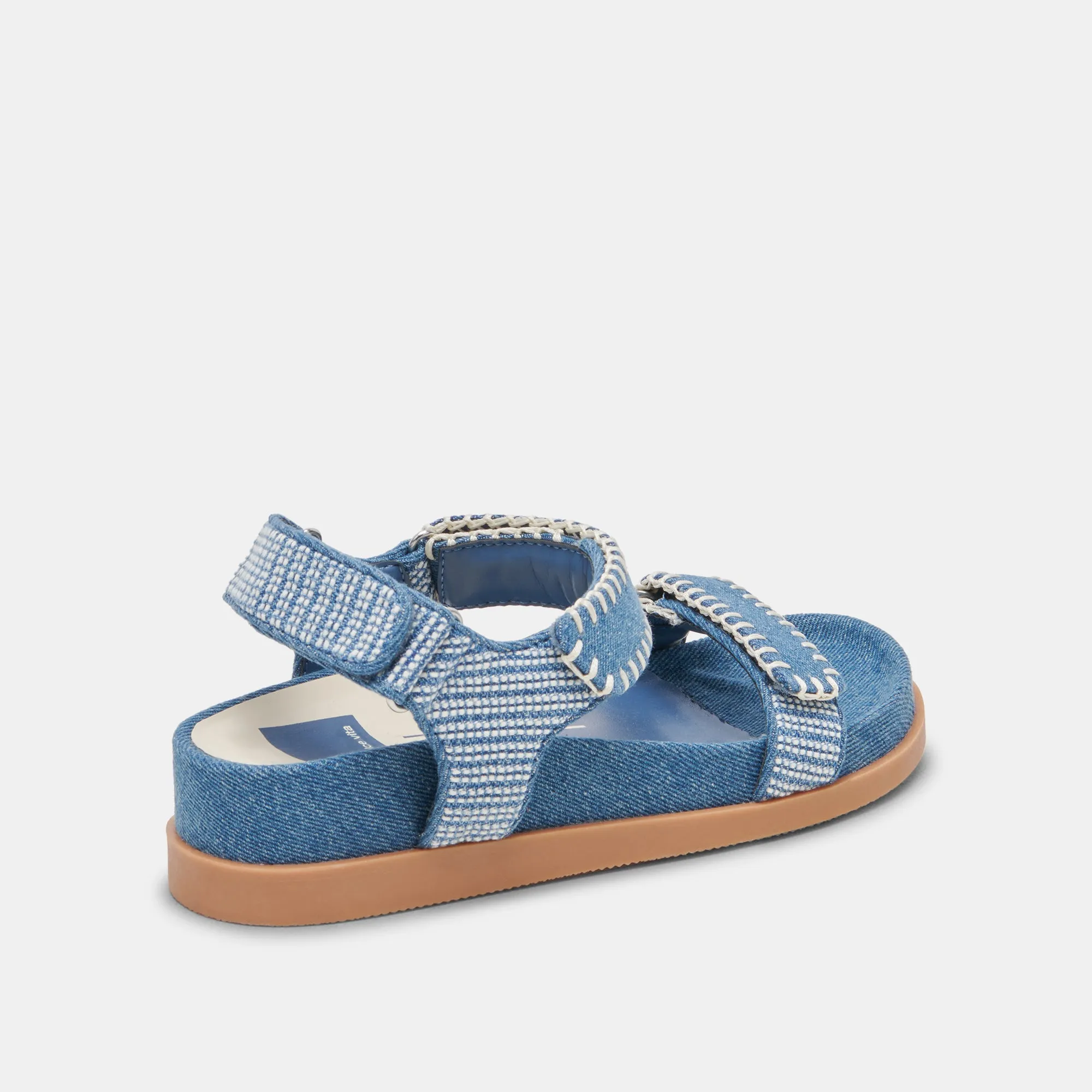 SEÑORA SANDALETTEN BLAU MULTI DENIM