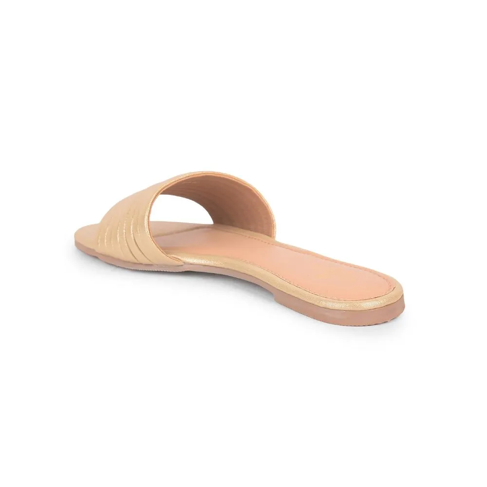Senorita Casual Goldene Slides Damen STY-51E von Liberty