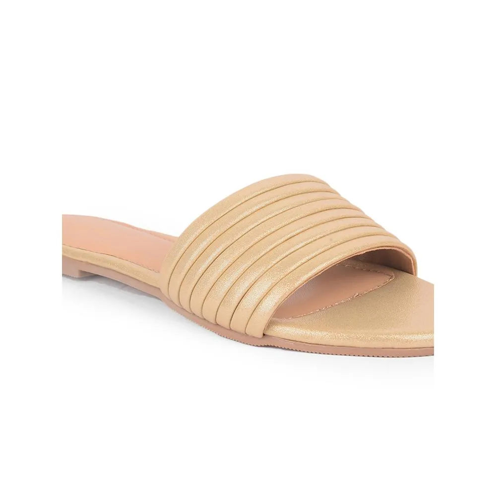 Senorita Casual Goldene Slides Damen STY-51E von Liberty
