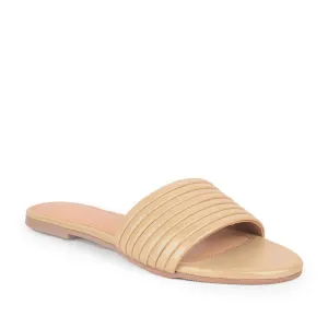 Senorita Casual Goldene Slides Damen STY-51E von Liberty