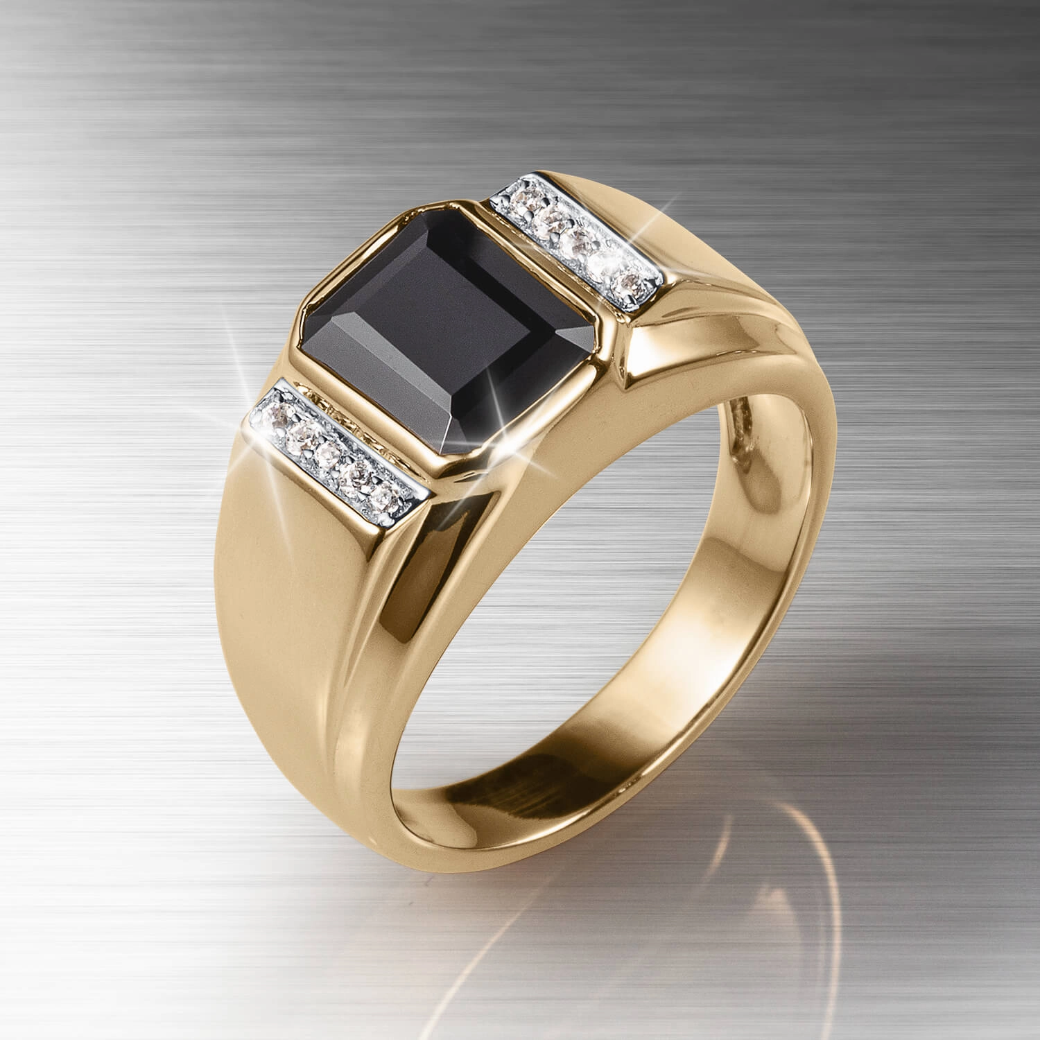 Sentinel Onyx Men's Ring