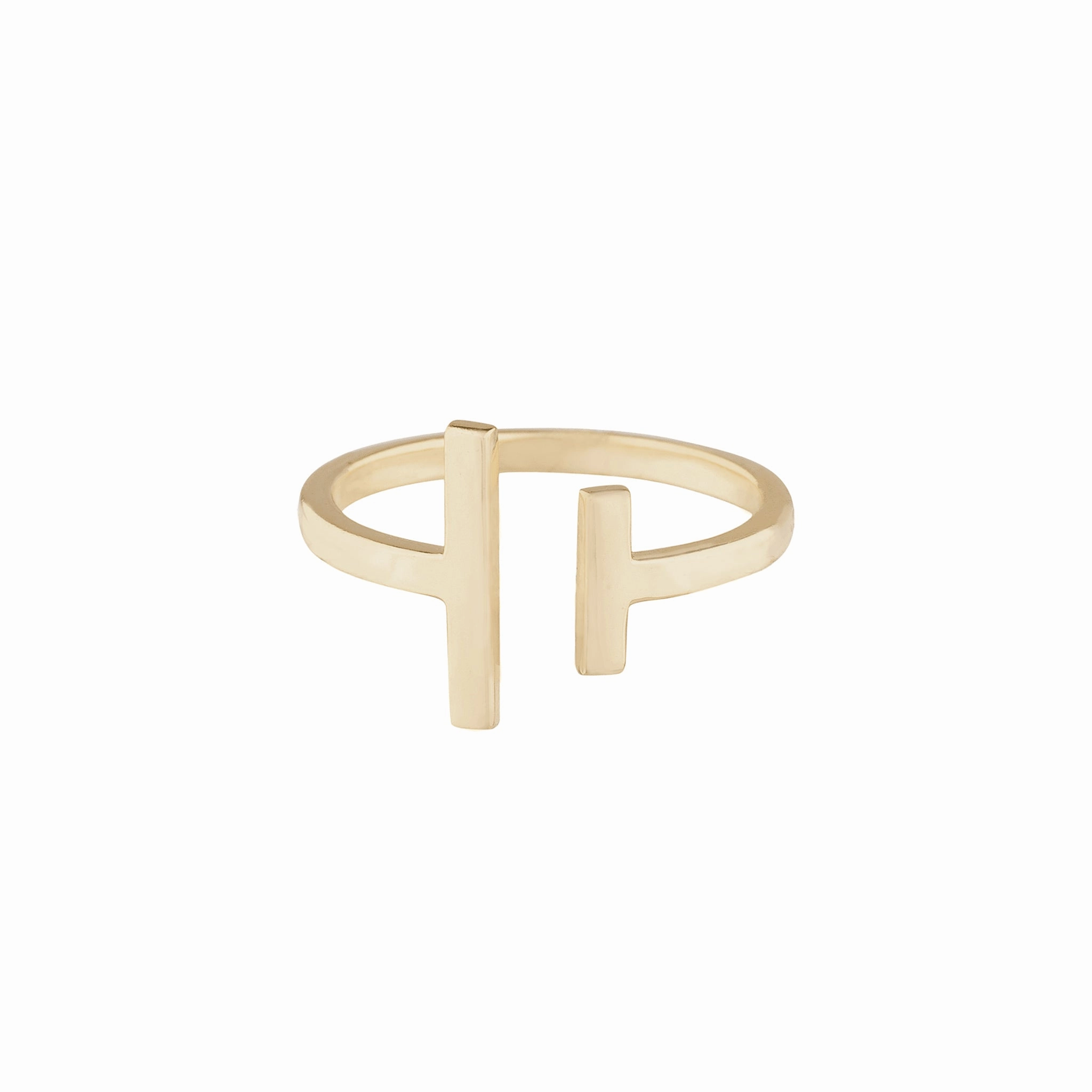 Shashi Ana Ring Gold, Vermeil on Sterling Silver fashion-jewelry  