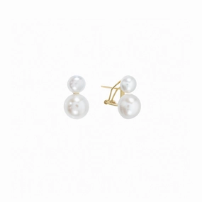 Shashi Bianca Earring Vermeil on Sterling Silver, Freshwater Pearl 