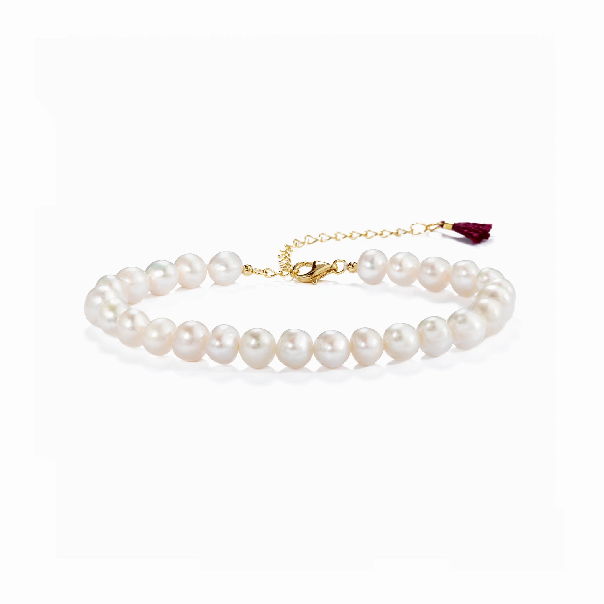 Shashi Bracelet Classique Vermeil Pearl on Sterling Silver fashion-jewelry  