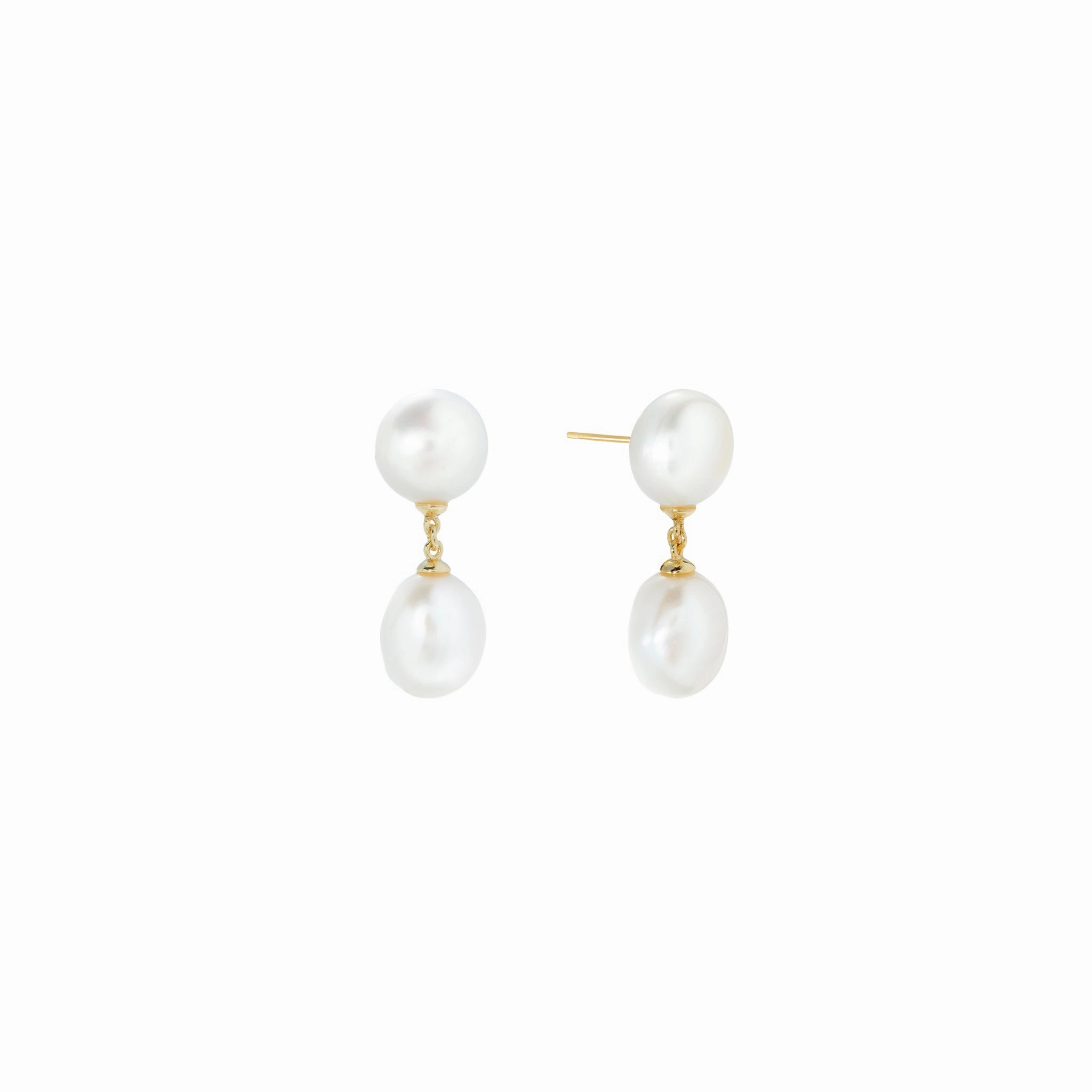 Shashi Drop Earring Vermeil on Sterling Silver fashion-jewelry  