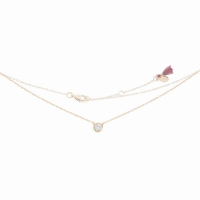 Shashi Solitaire Necklace, Gold Vermeil Plating on 925 Sterling Silver fashion-jewelry  