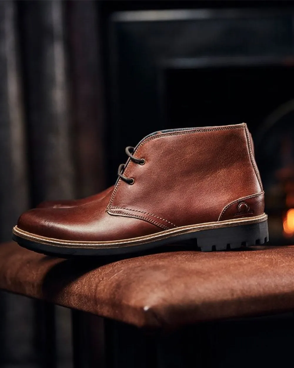 Schuhe Chatham Chatham Herren Drogo Premium Leder Chukka Stiefel