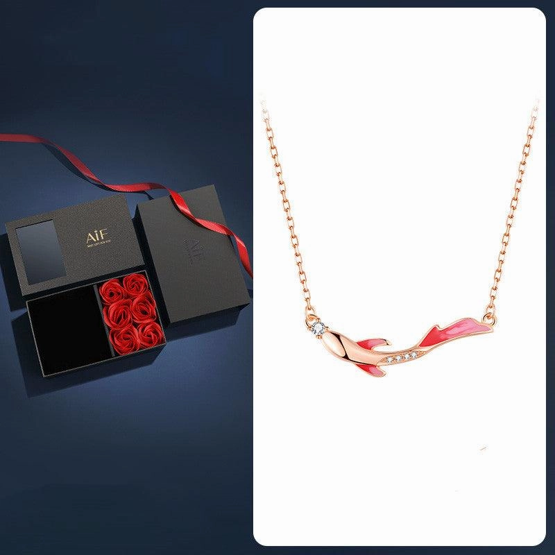 Shore Koi Lucky Red Rope Bracelet