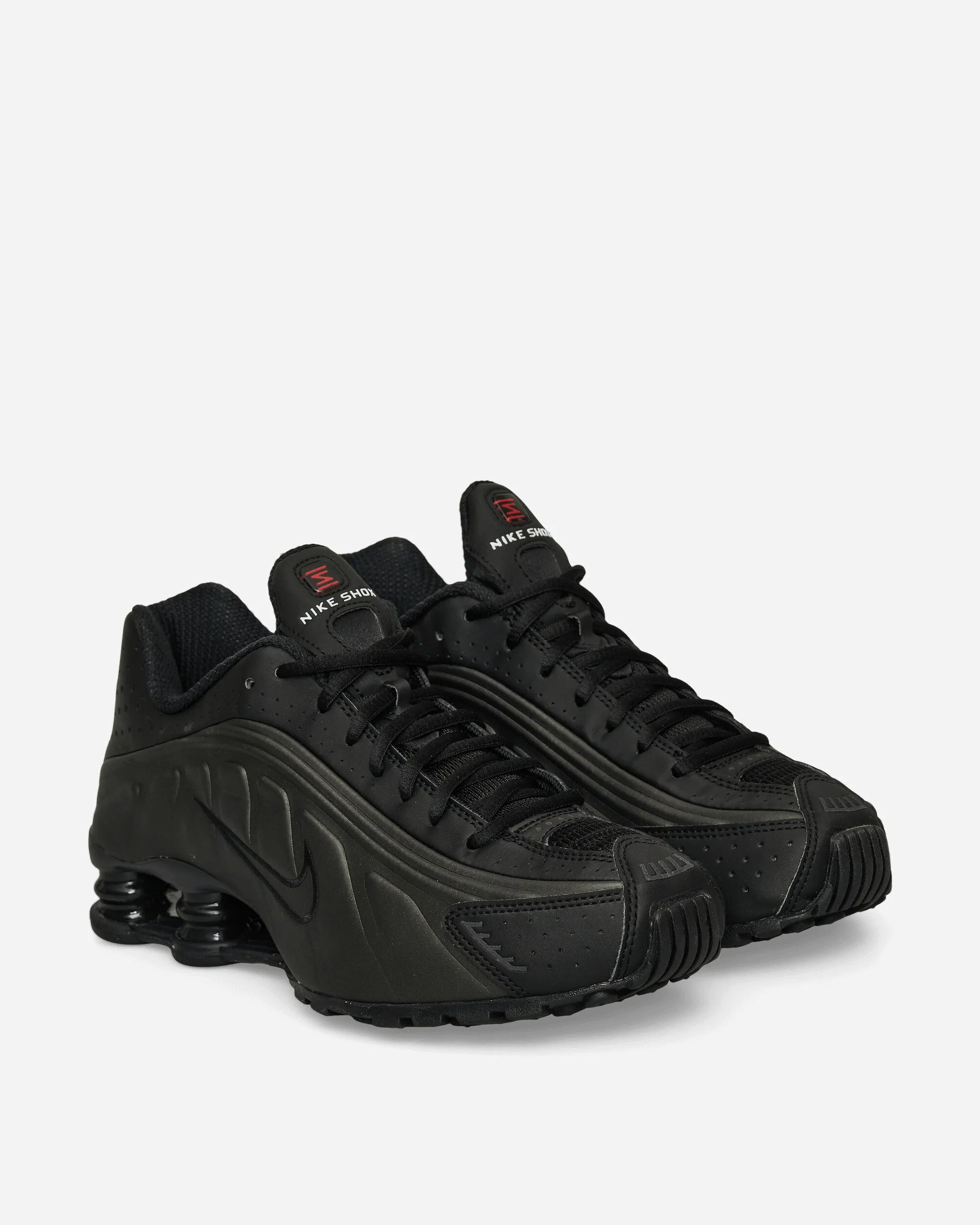 Shox R4 Sneakers Schwarz / Leuchtendes Karmesin