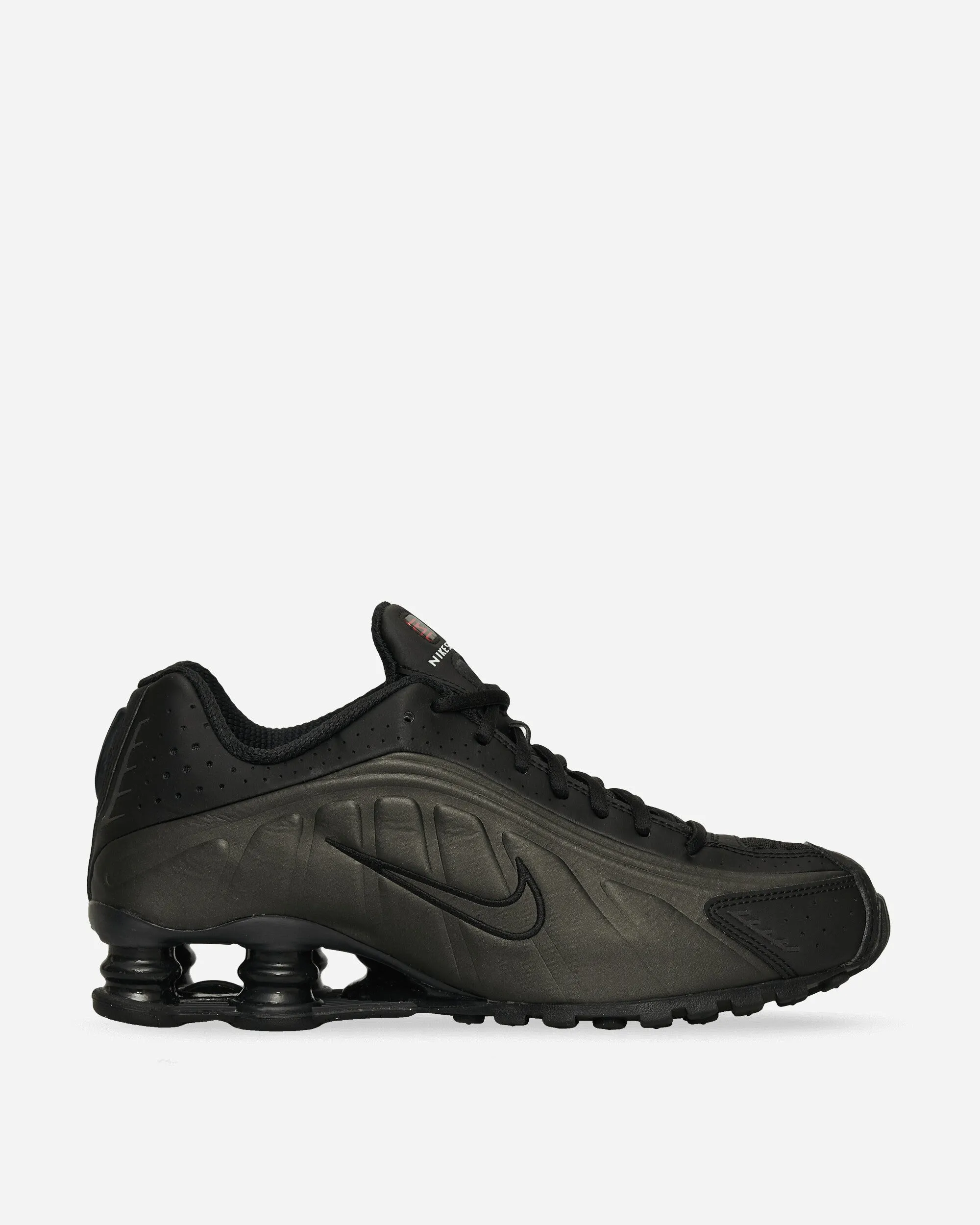 Shox R4 Sneakers Schwarz / Leuchtendes Karmesin