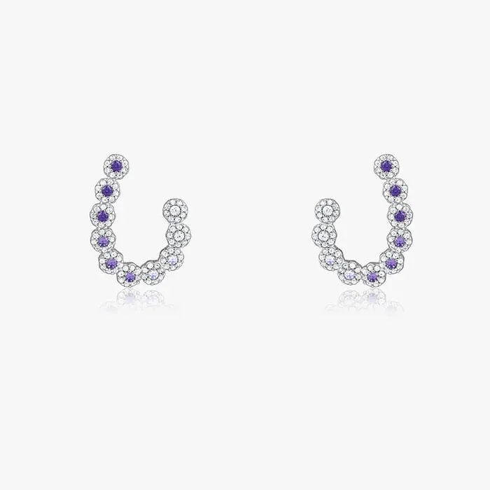 Silver Azul Muse Earrings