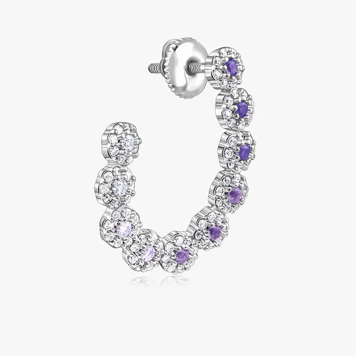 Silver Azul Muse Earrings