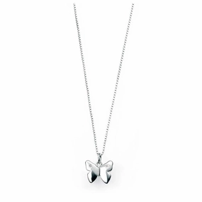Silver Butterfly Pendant texture-silver-ornament  