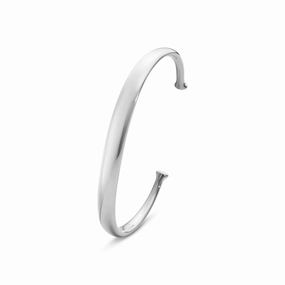 Silver Classic Bangle texture-silver-ornament  