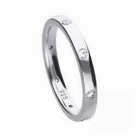 Silver Collectable Cz Ring texture-silver-ornament  