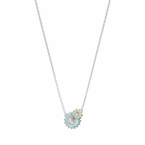 Silver Daisy Pendant texture-silver-ornament  